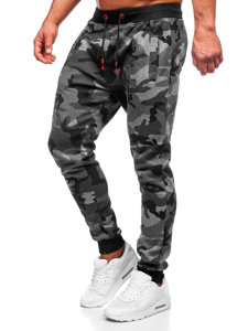 Men's Sweatpants Camo-Graphite Bolf KZ15