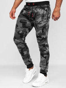 Men's Sweatpants Camo-Graphite Bolf KZ15B