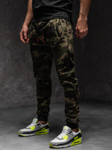 Men's Sweatpants Camo-Khaki Bolf KZ15A1