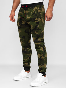 Men's Sweatpants Camo-Khaki Bolf KZ15B