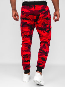 Men's Sweatpants Camo-Red Bolf KZ15B