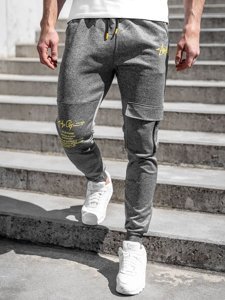 Men's Sweatpants Graphite Bolf K10286