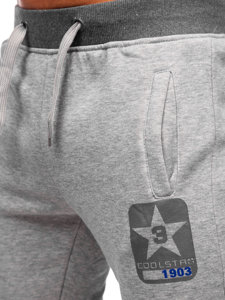 Men's Sweatpants Grey Bolf K10001