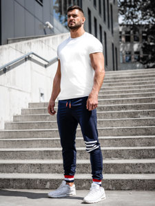 Men's Sweatpants Navy Blue Bolf 7033