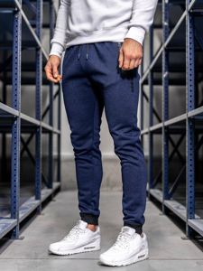 Men's Sweatpants Navy Blue Bolf AM72