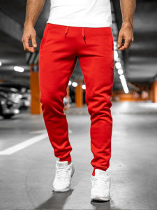 Men's Sweatpants Red Bolf XW01-A