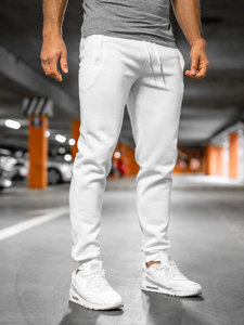 Men's Sweatpants White Bolf XW01