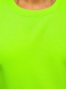 Men's Sweatshirt Green-Neon Bolf 2001