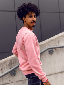 Men's Sweatshirt Light Pink Bolf 2001A