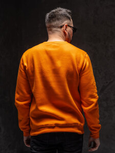 Men's Sweatshirt Orange Bolf 2001A1