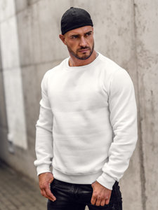 Men's Sweatshirt White Bolf 2001A