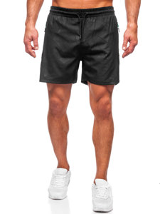 Men's Swimming Trunks Black-Green Bolf 7713