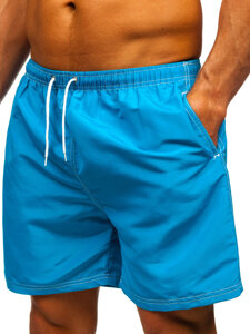 Men’s Swimming Trunks Blue Bolf HN101