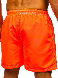 Men’s Swimming Trunks Dark Orange Bolf HN101