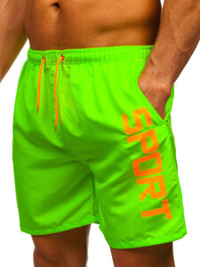 Men’s Swimming Trunks Green Bolf HN109