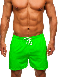 Men's Swimming Trunks Green-Neon Bolf XL019