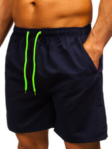 Men’s Swimming Trunks Navy Blue Bolf HN123