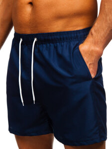 Men’s Swimming Trunks Navy Blue Bolf XL020