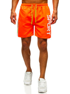 Men’s Swimming Trunks Orange Bolf HN109