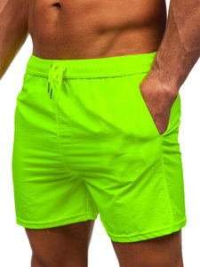 Men's Swimming Trunks Yellow-Neon Bolf XL018