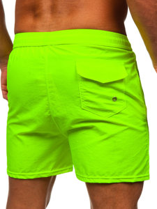 Men's Swimming Trunks Yellow-Neon Bolf XL018