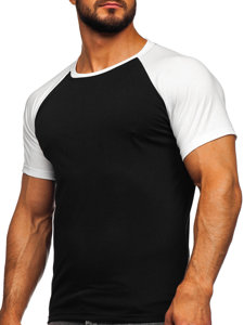 Men's T-shirt Black-White Bolf 8T82