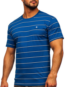 Men's T-shirt Blue Bolf 14952