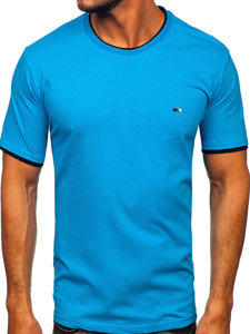 Men's T-shirt Turquoise Bolf 14316