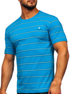 Men's T-shirt Turquoise Bolf 14952