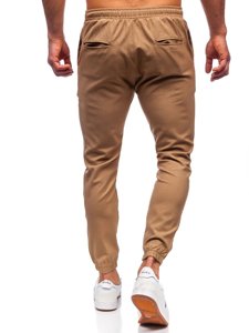 Men's Textile Joggers Camel Bolf 0011