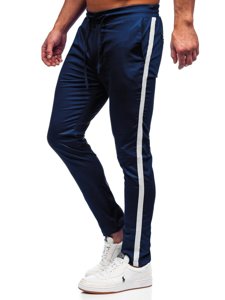 Men's Textile Joggers Navy Blue Bolf 0013