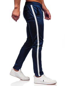 Men's Textile Joggers Navy Blue Bolf 0013