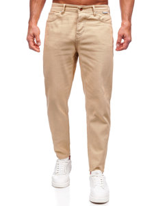 Men's Textile Pants Ecru Bolf GT