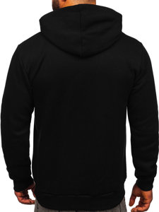 Men's Thick Hoodie Black Bolf 06