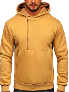 Men's Thick Hoodie Brown Bolf 02