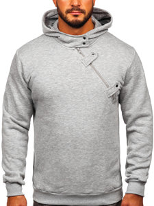 Men's Thick Hoodie Dark Grey Bolf 06