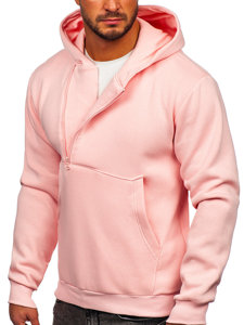 Men's Thick Hoodie Light Pink Bolf 02