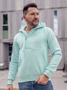 Men's Thick Hoodie Mint Bolf 02A