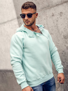 Men's Thick Hoodie Mint Bolf 06A