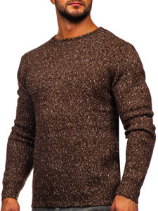 Men's Thick Sweater Brown Bolf W7-219190