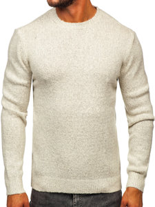 Men's Thick Sweater White Bolf W7-219190