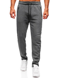 Men’s Thick Sweatpants Anthracite Bolf JX6212