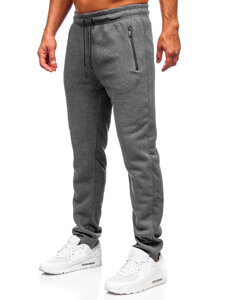 Men’s Thick Sweatpants Anthracite Bolf JX6212