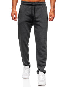 Men’s Thick Sweatpants Anthracite Bolf JX6278