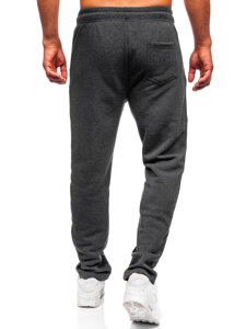 Men’s Thick Sweatpants Anthracite Bolf JX6279