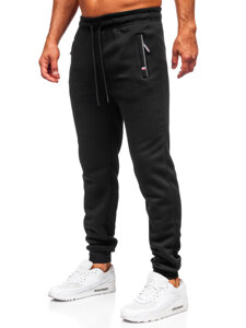 Men’s Thick Sweatpants Black Bolf JX6217