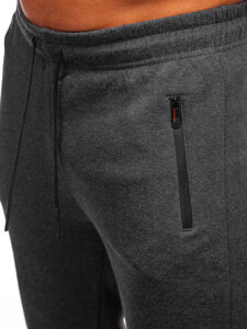 Men’s Thick Sweatpants Graphite Bolf JX6212