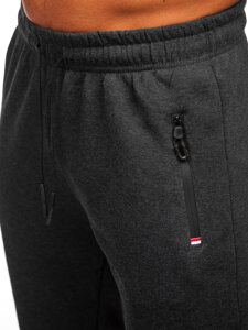 Men’s Thick Sweatpants Graphite Bolf JX6278