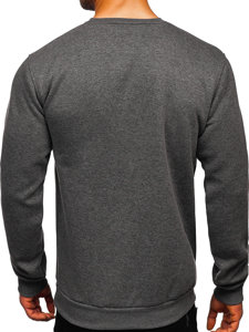 Men's Thick Sweatshirt Graphite Bolf 2001