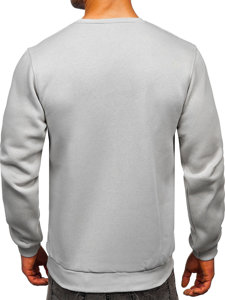 Men's Thick Sweatshirt Grey Bolf 2001